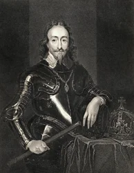 Portrait du roi Charles Ier (1600-49) de 